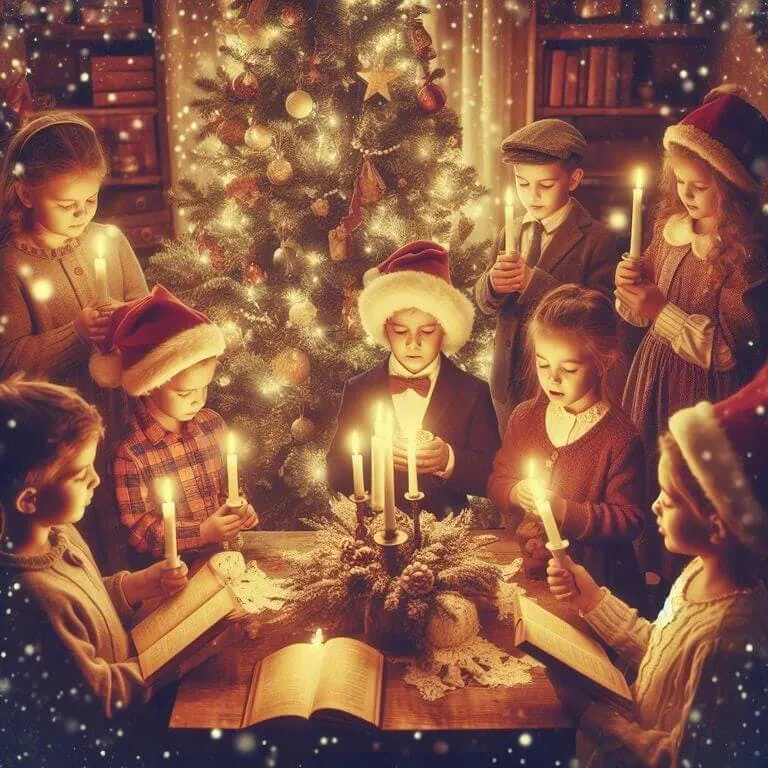 Imagen destacada del post: Oraciones de navidad para niños